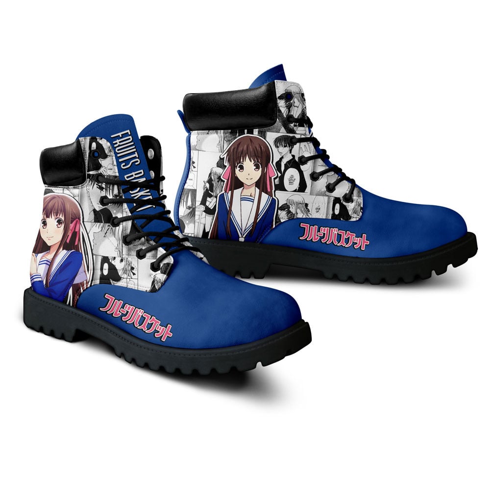 Fruits Basket Tohru Honda Boots Anime Custom Shoes