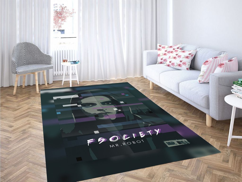 Fsociety Mr Living Room Modern Carpet Rectangle Rug
