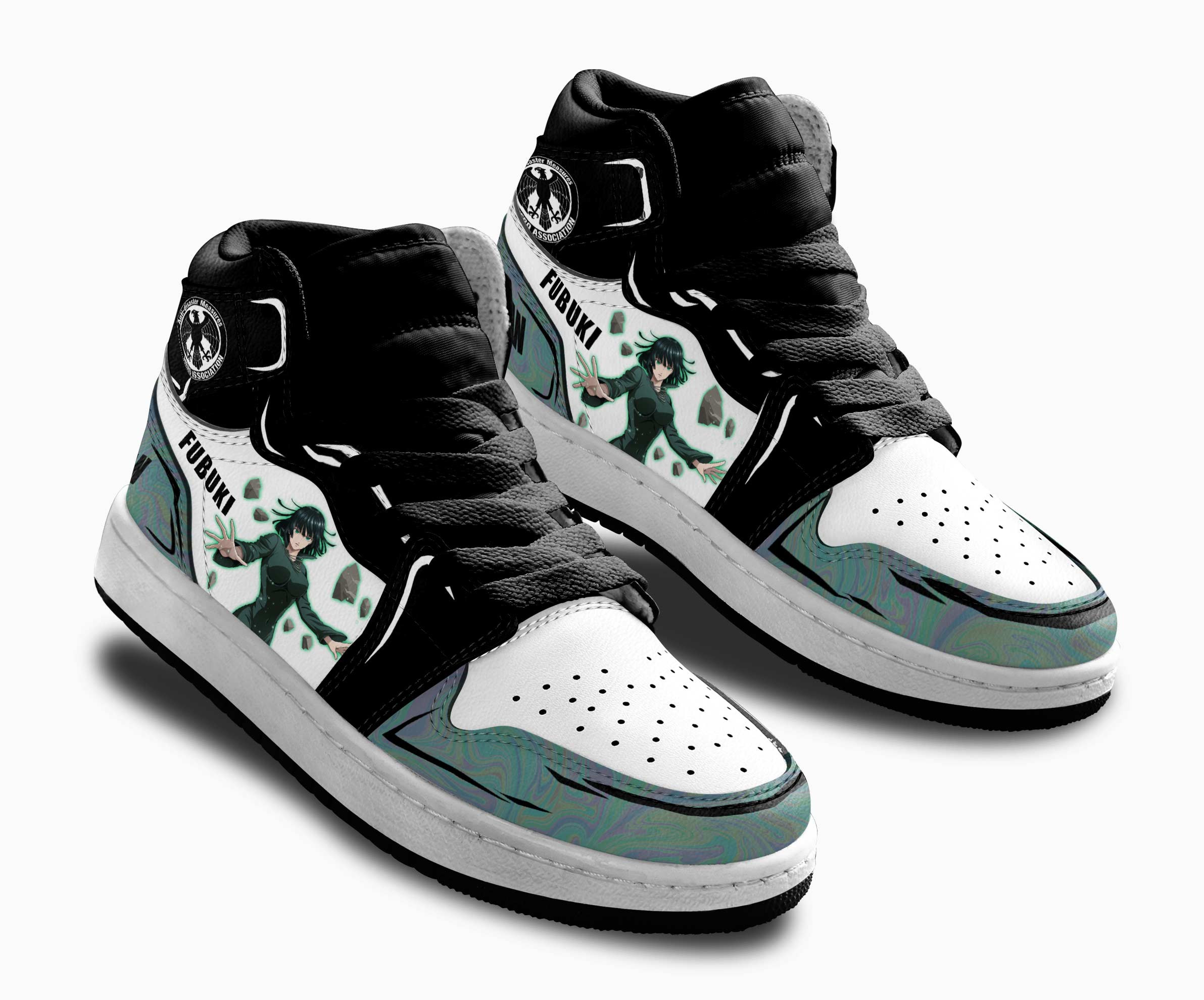 Fubuki Kids Sneakers Custom Anime One Punch Man Shoes For Kids