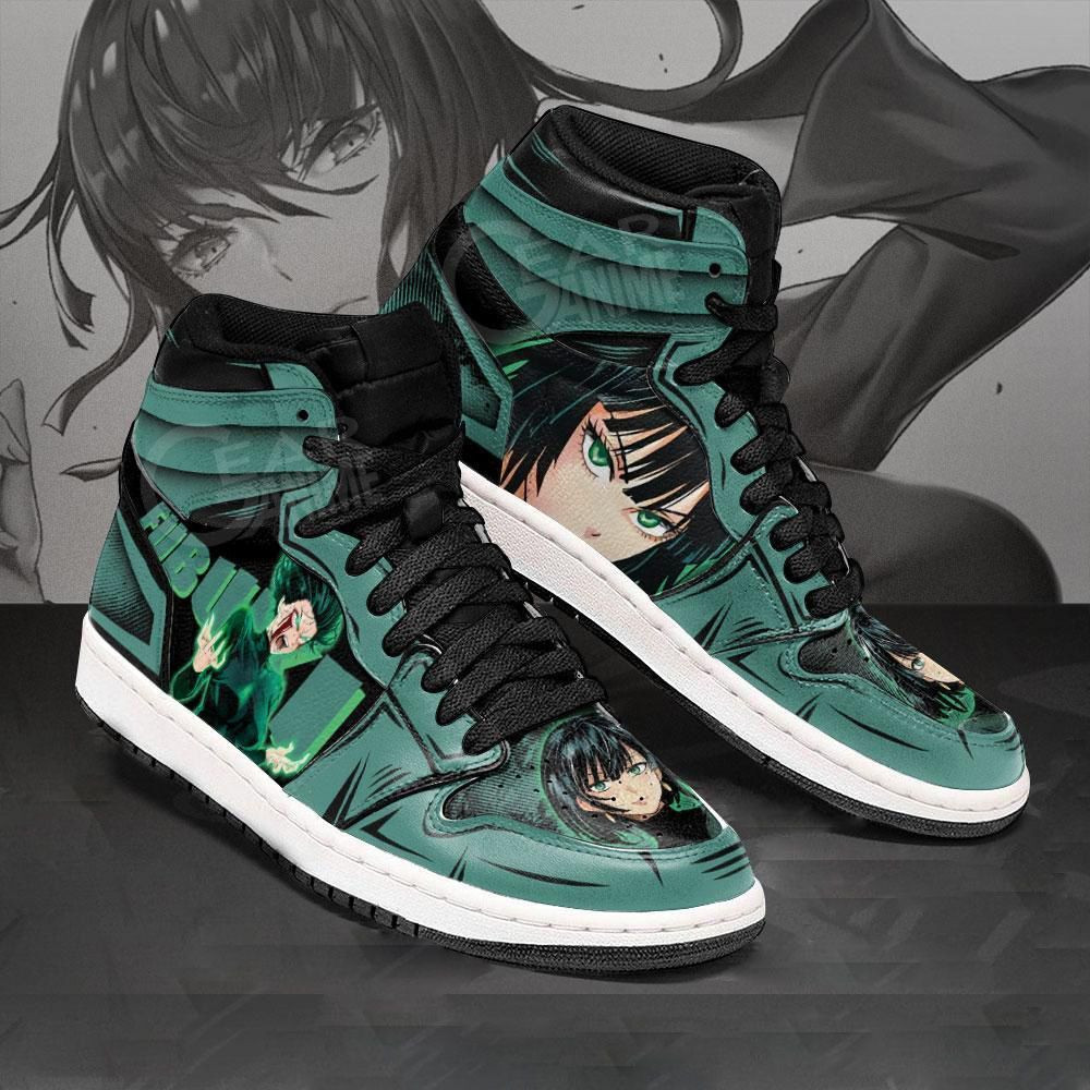 Fubuki One Punch Man Anime 1 High Top Air Jordan Sneaker, Air Jordan Hightop