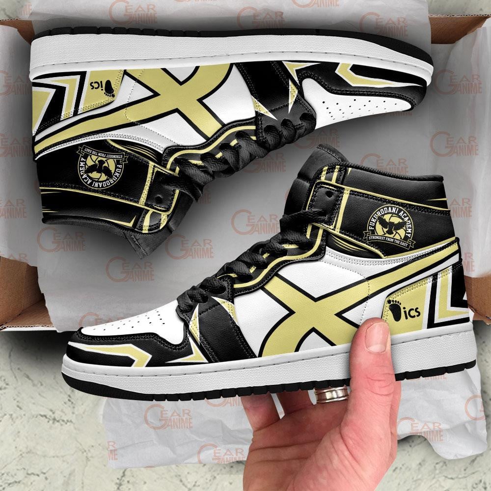 Fukurodani Academy Shoes Haikyuu Anime Shoes, Air Jordan Hightop