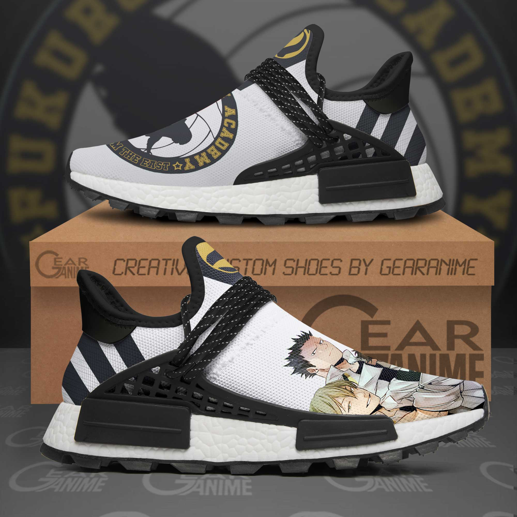 Fukurodani Academy Shoes Haikyuu Anime Shoes, NMD Shoes