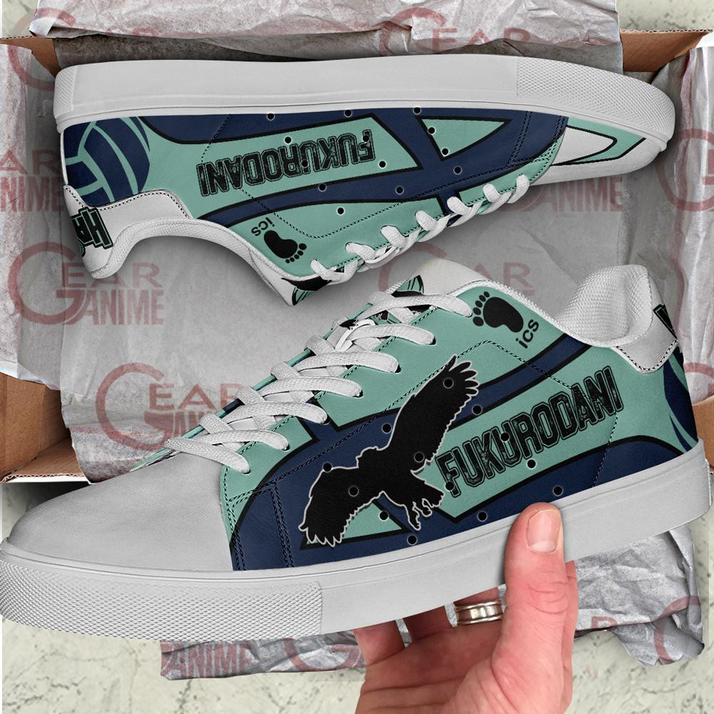 Fukurodani Academy Skate Shoes Haikyuu Anime Custom Shoes