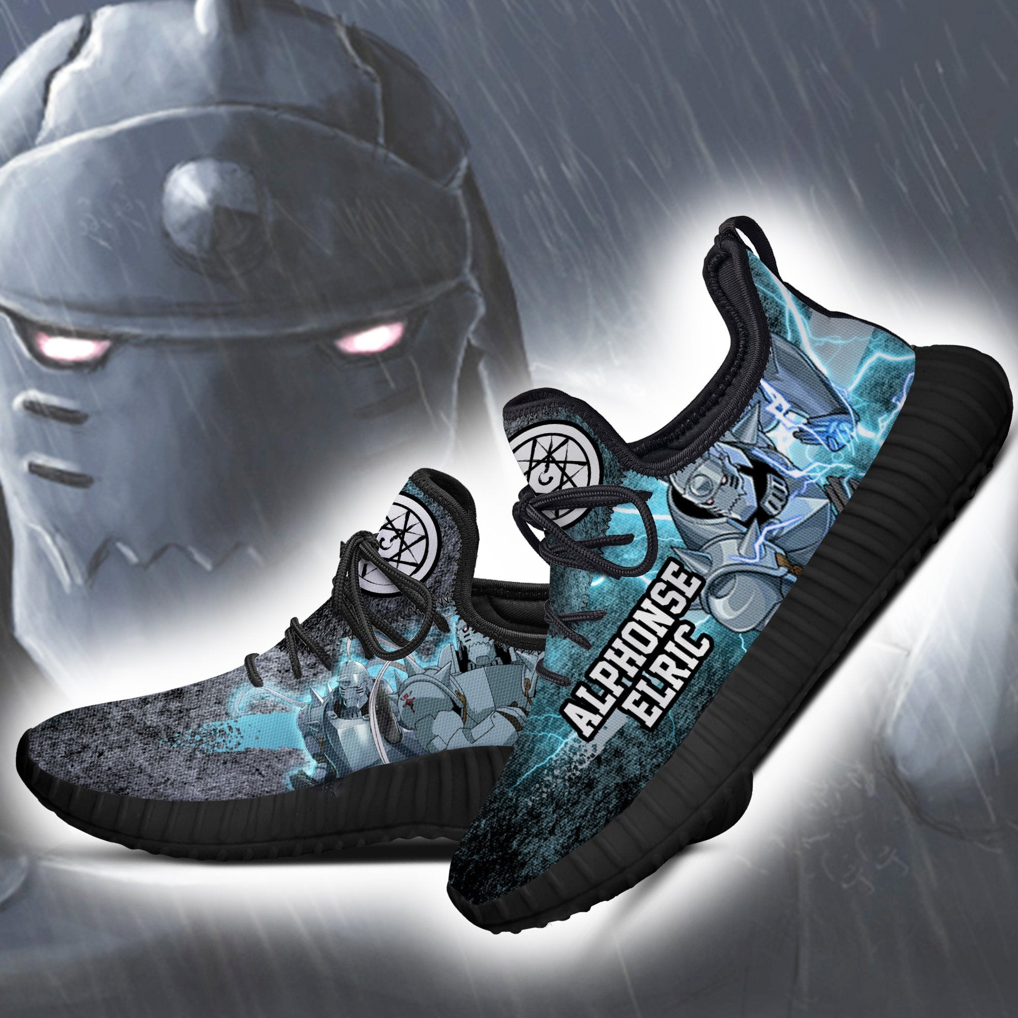 Fullmetal Alchemist Alphonse Elric Reze Shoes Character Anime Sneakers