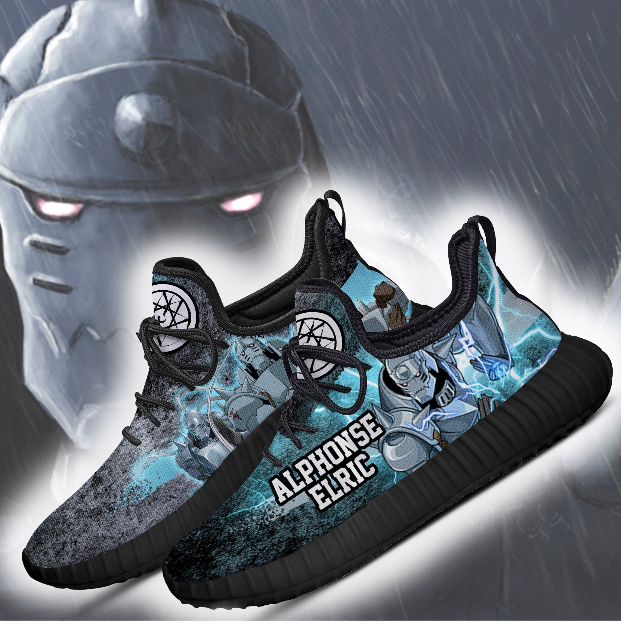 Fullmetal Alchemist Alphonse Elric Reze Shoes Character Anime Sneakers
