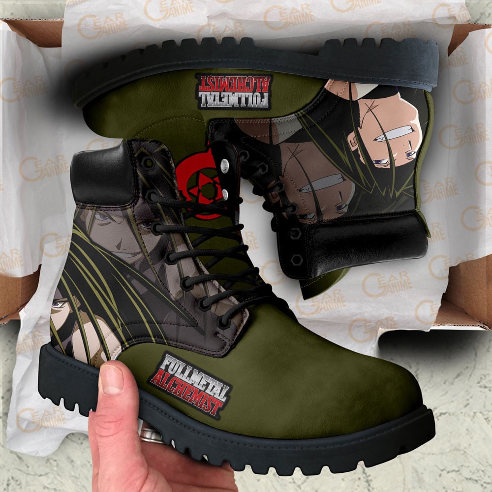 Fullmetal Alchemist Envy Boots Custom Anime Shoes