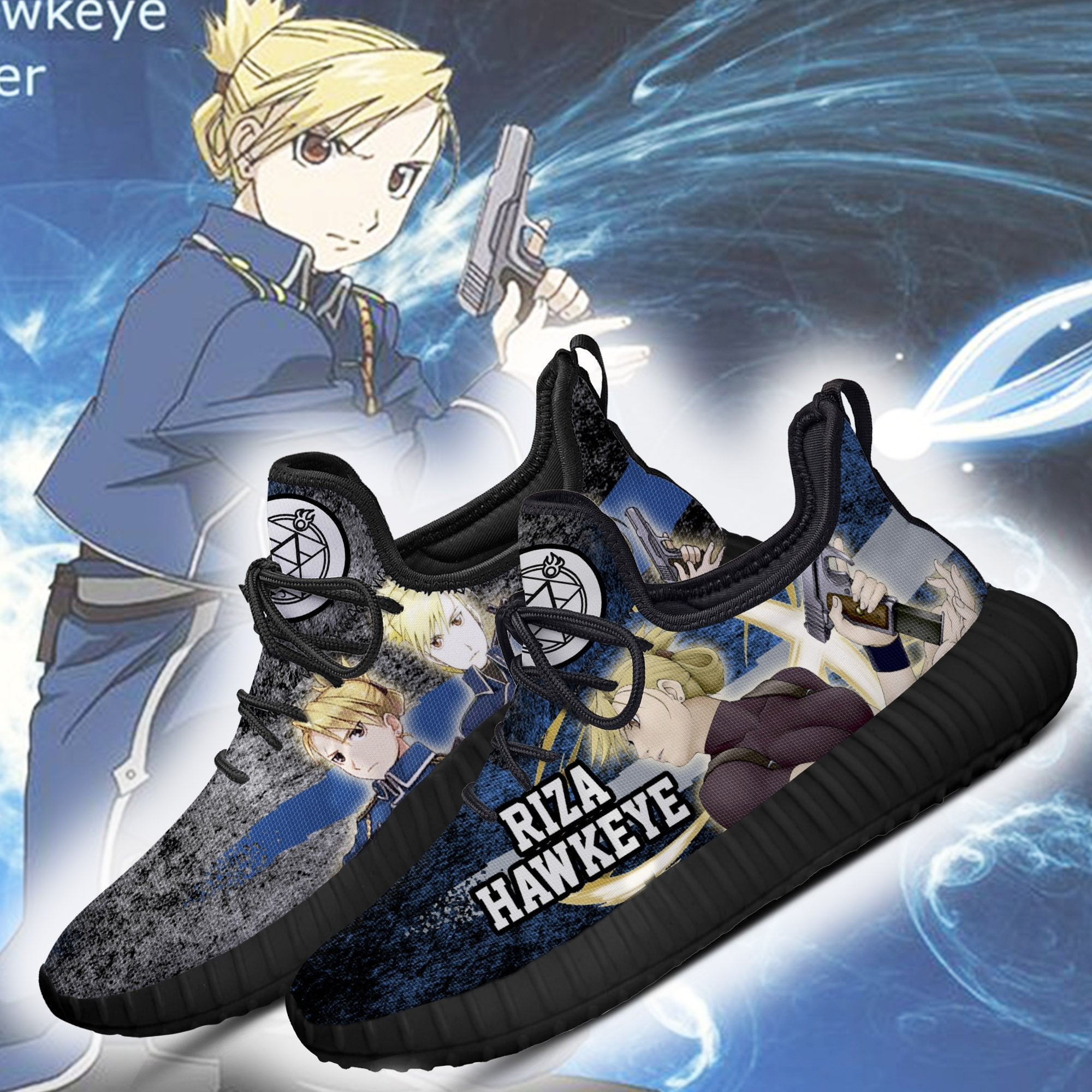 Fullmetal Alchemist Riza Reze Shoes Character Anime Sneakers