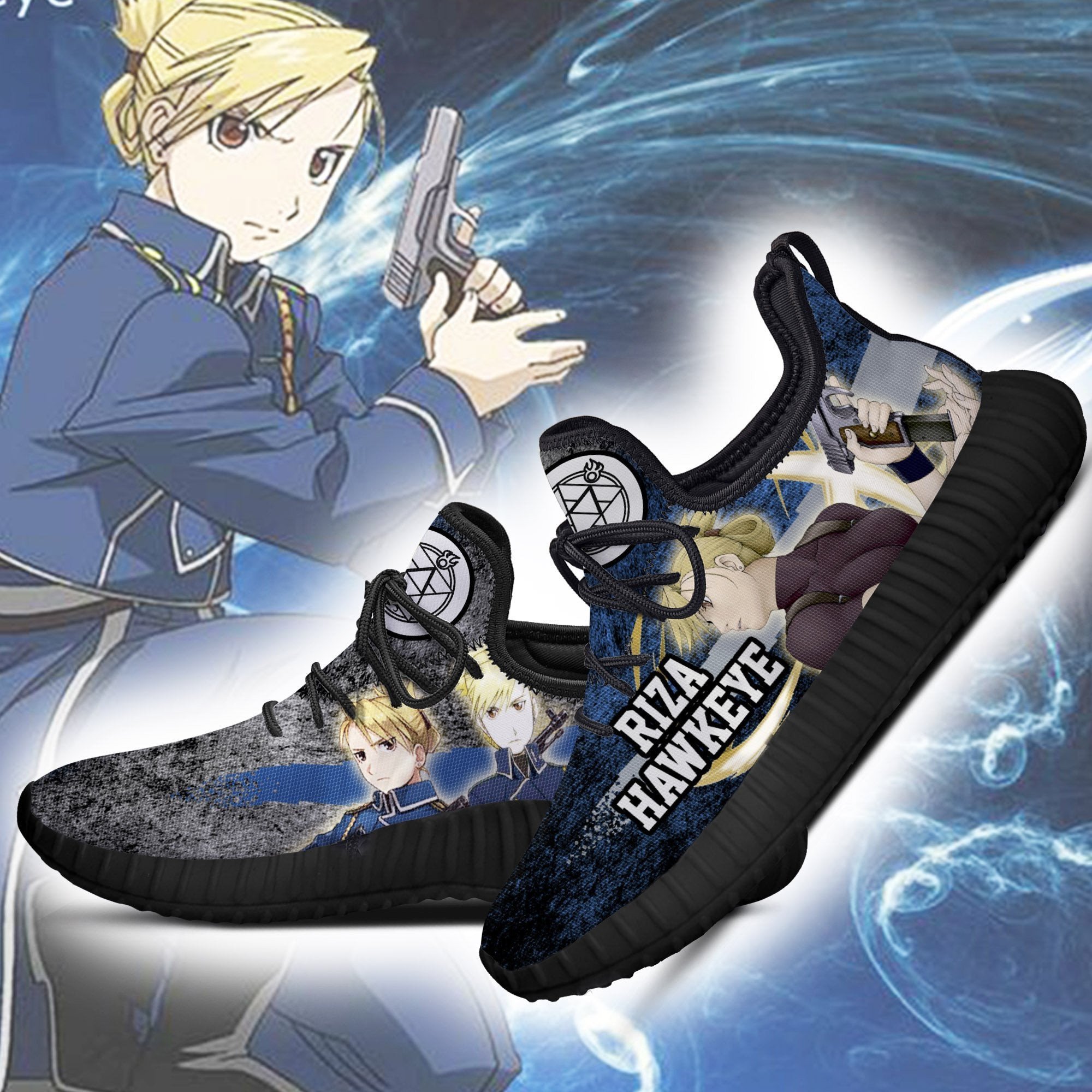 Fullmetal Alchemist Riza Reze Shoes Character Anime Sneakers