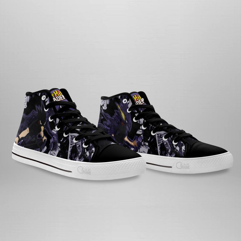 Fumikage Tokoyami High Top Shoes Custom Anime My Hero Academia Sneakers