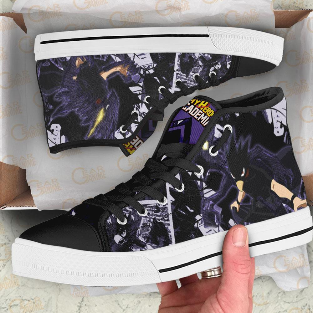 Fumikage Tokoyami High Top Shoes Custom Anime My Hero Academia Sneakers