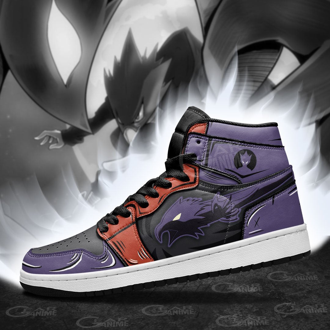 Fumikage Tokoyami JD1s Sneakers Anime My Hero Academia Shoes For Fan, Air Jordan Hightop