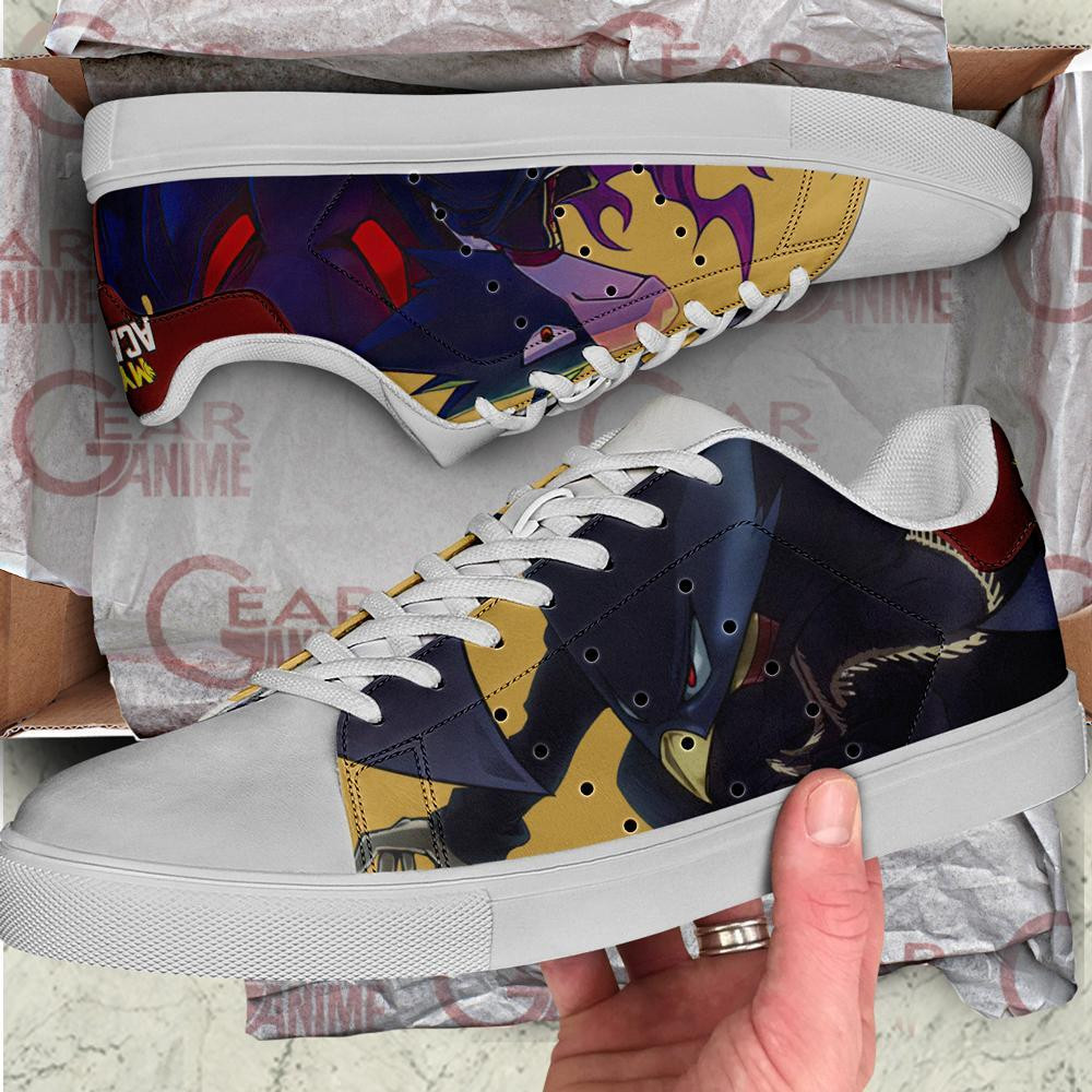 Fumikage Tokoyami Skate Shoes My Hero Academia Custom Anime Shoes
