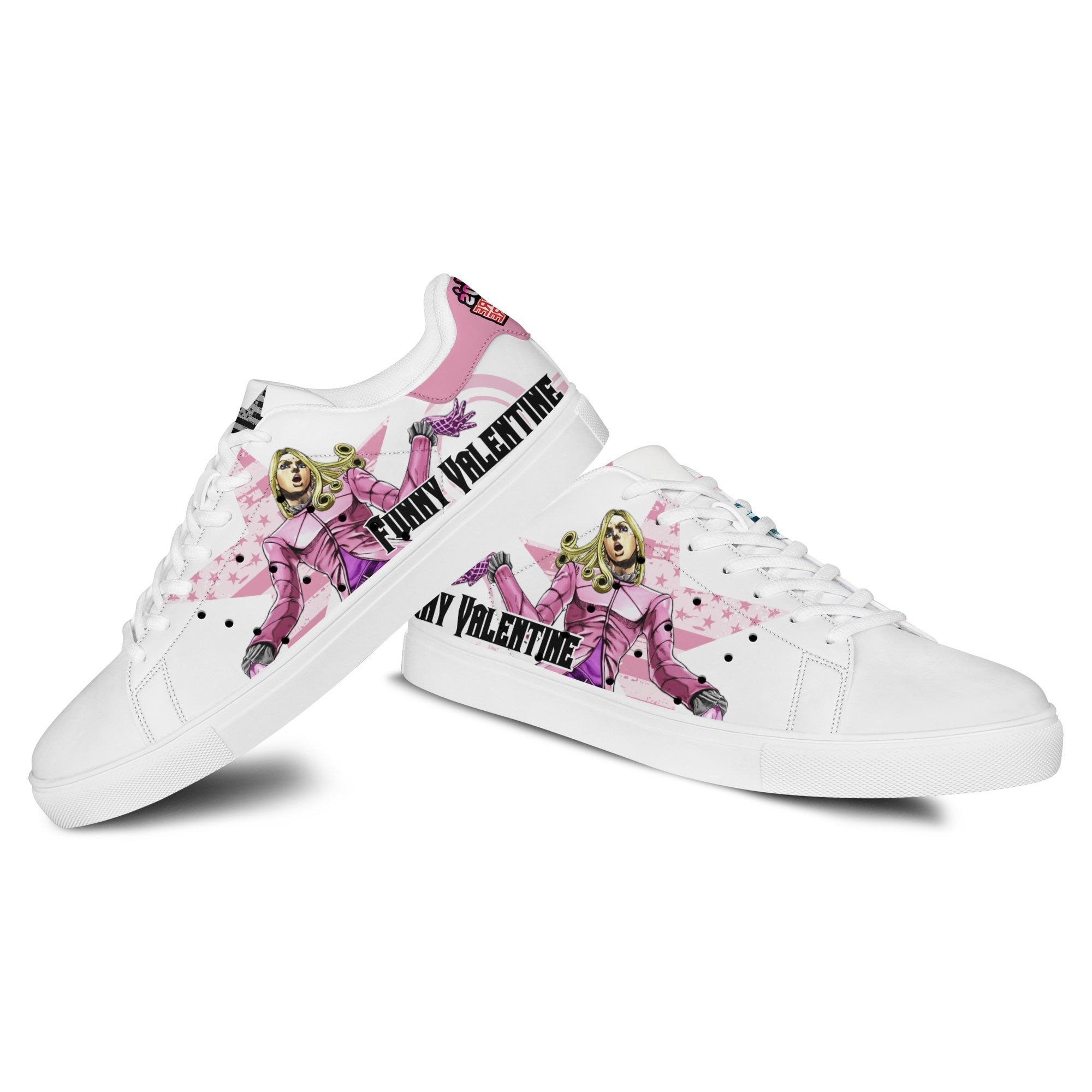 Funny Valentine Skate Sneakers Custom Anime Jojo’s Bizarre Adventure Shoes