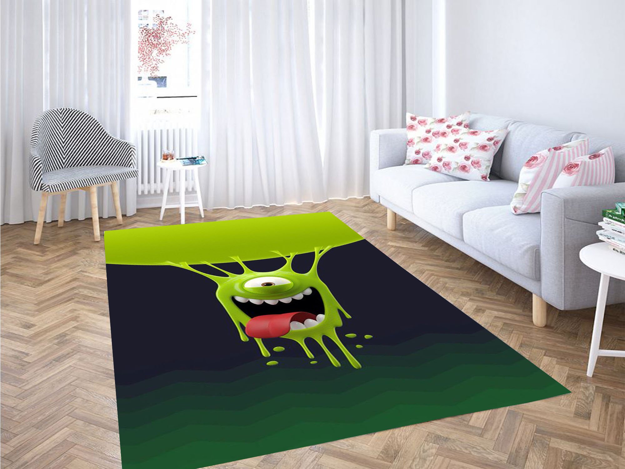 Funny Wallpaper Carpet Rectangle Rug