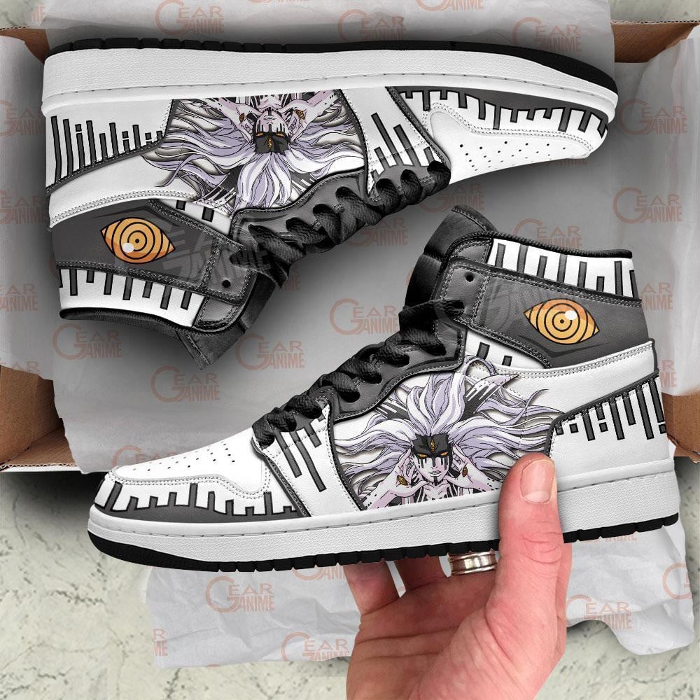 Fused Momoshiki JD1s Sneakers Anime Boruto Shoes, Air Jordan Hightop