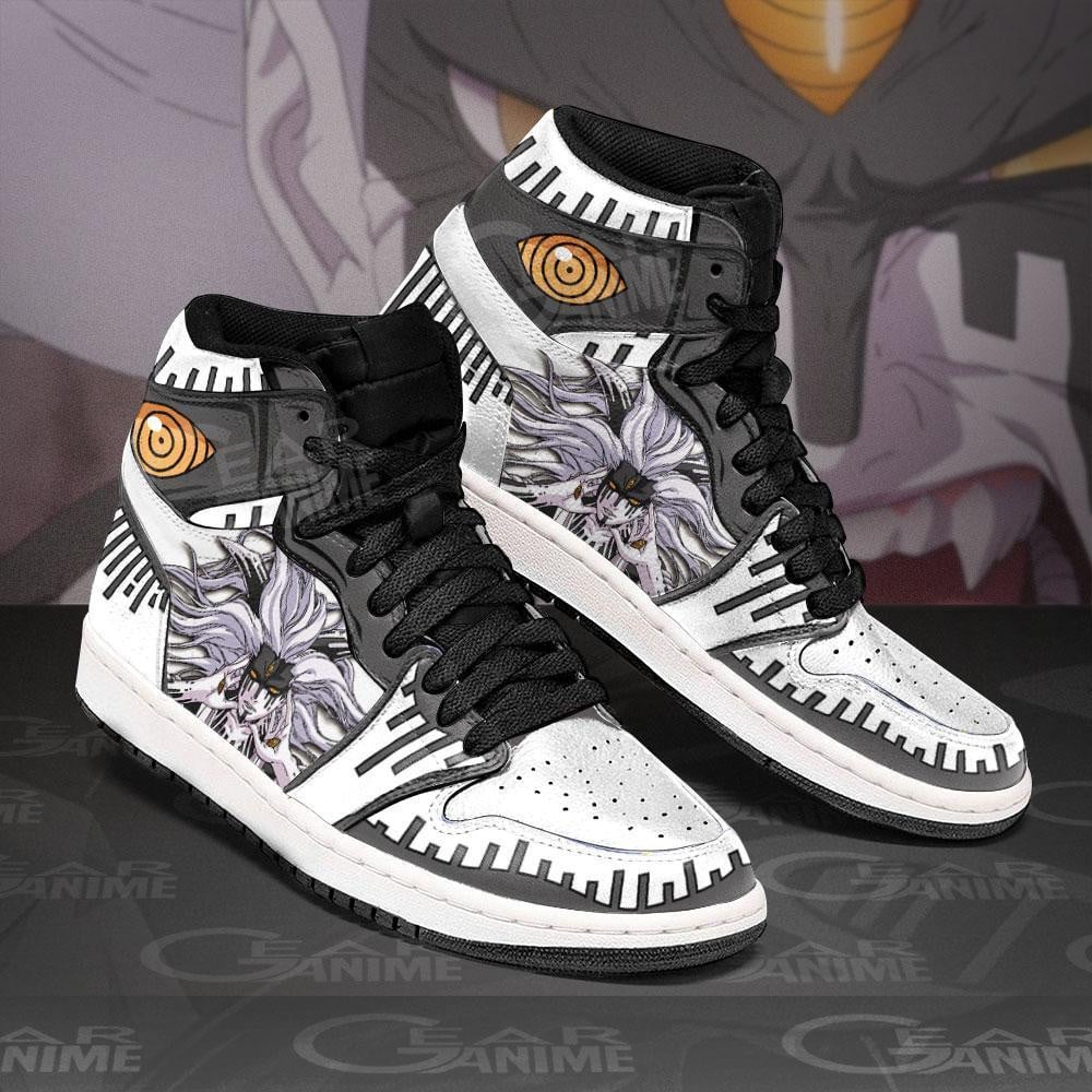 Fused Momoshiki JD1s Sneakers Anime Boruto Shoes, Air Jordan Hightop