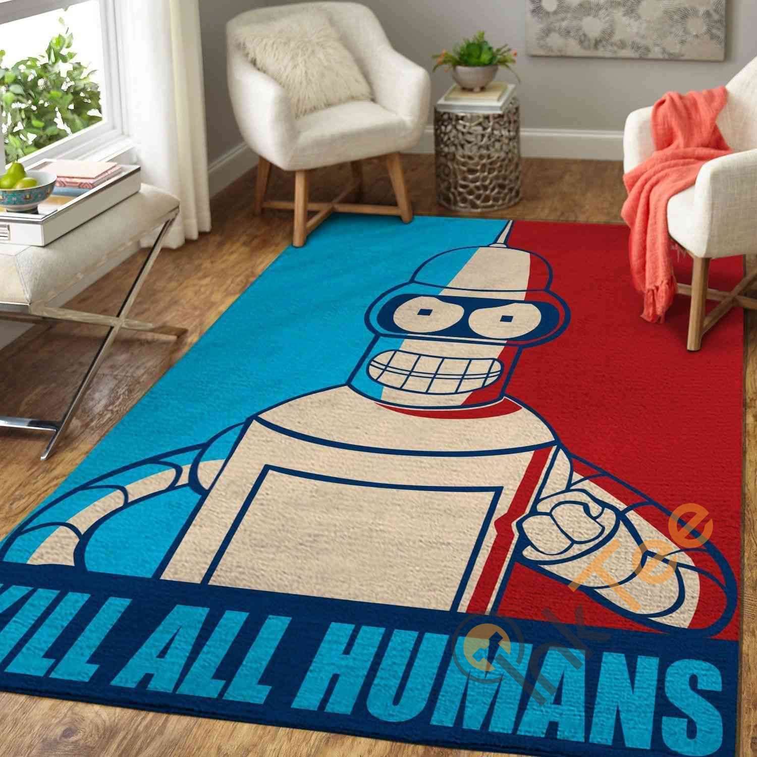 Futurama: Bender Area Rectangle Rug