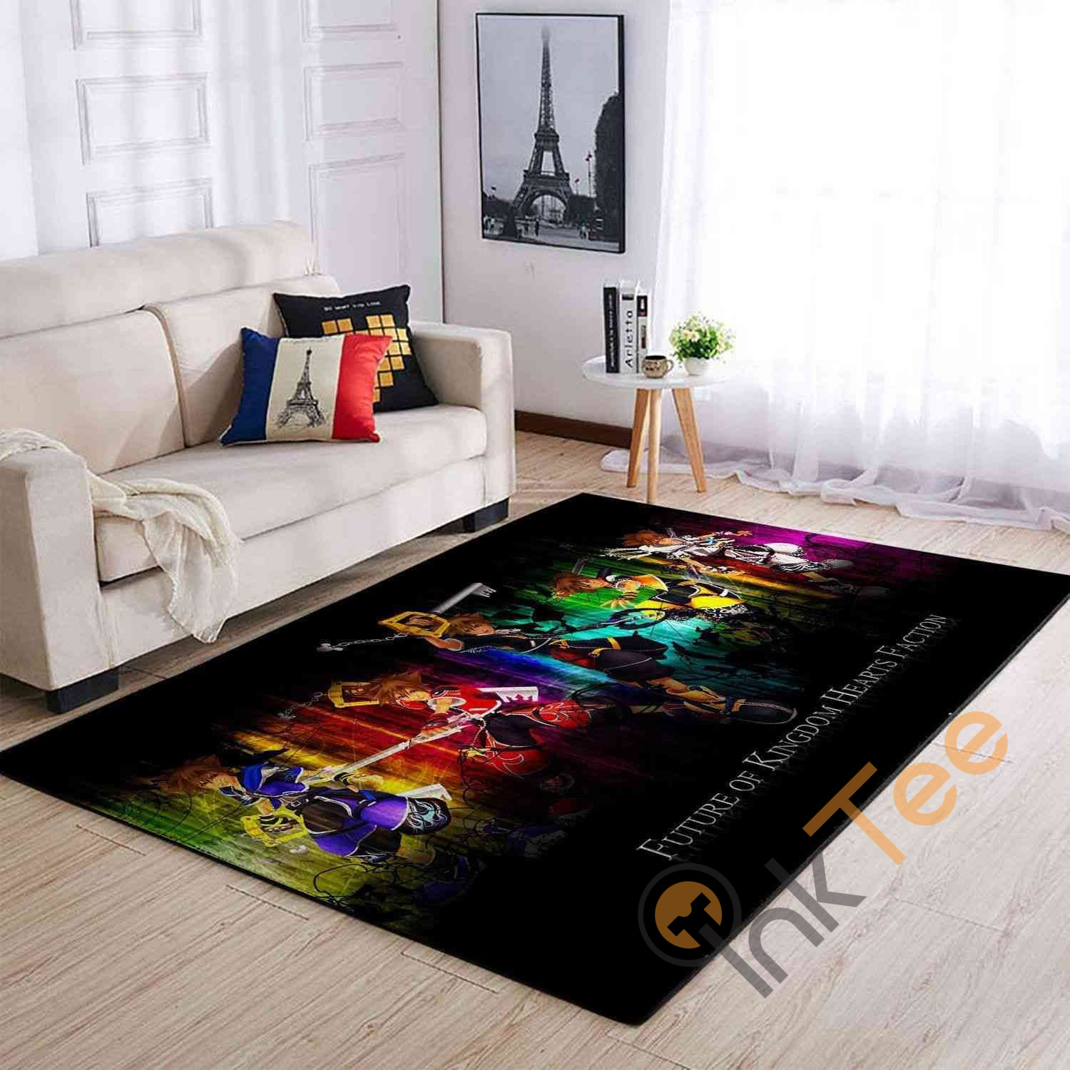 Future Of Kingdom Hearts Faction Area Rectangle Rug