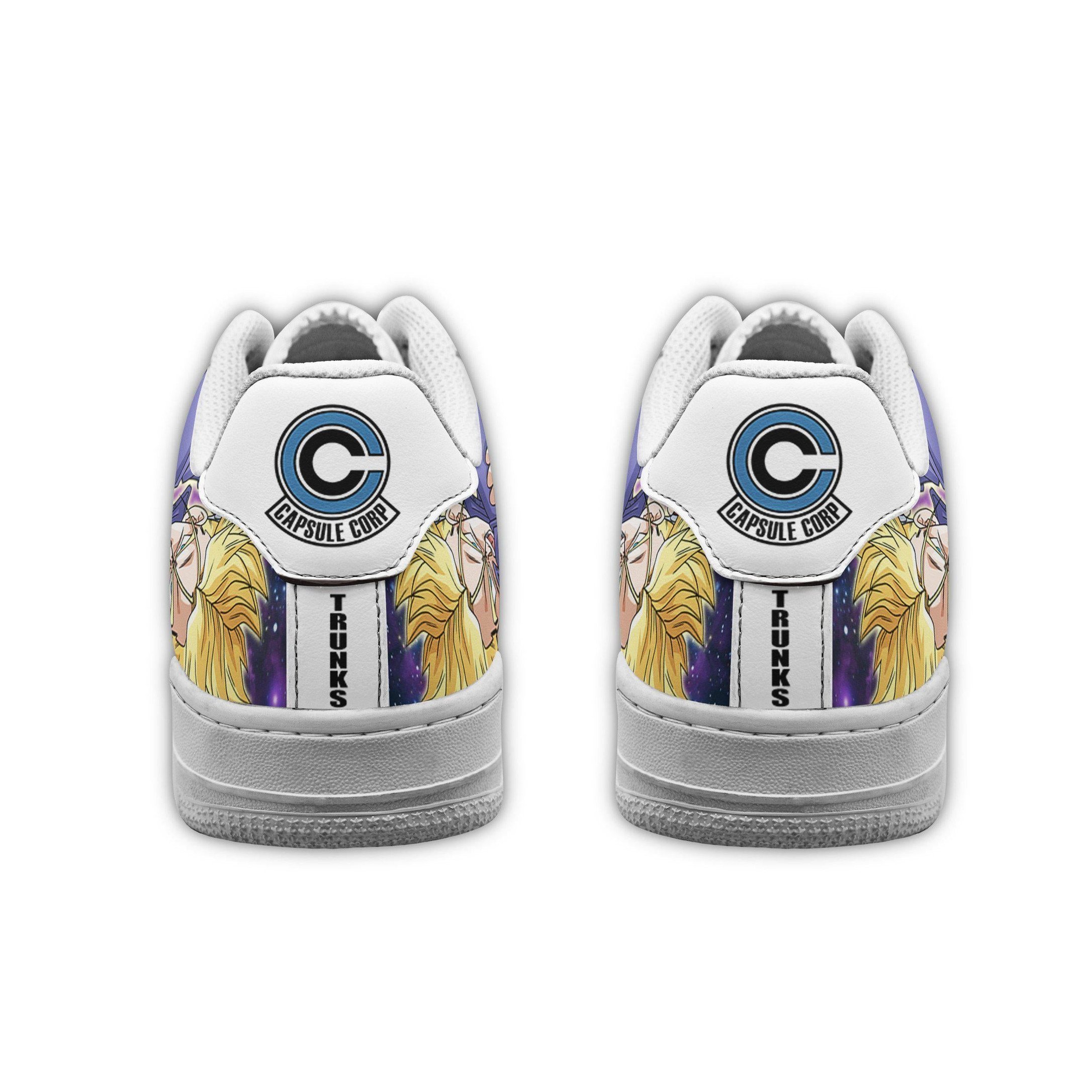 Future Trunks Air Sneakers Galaxy Custom Anime Dragon Ball Shoes