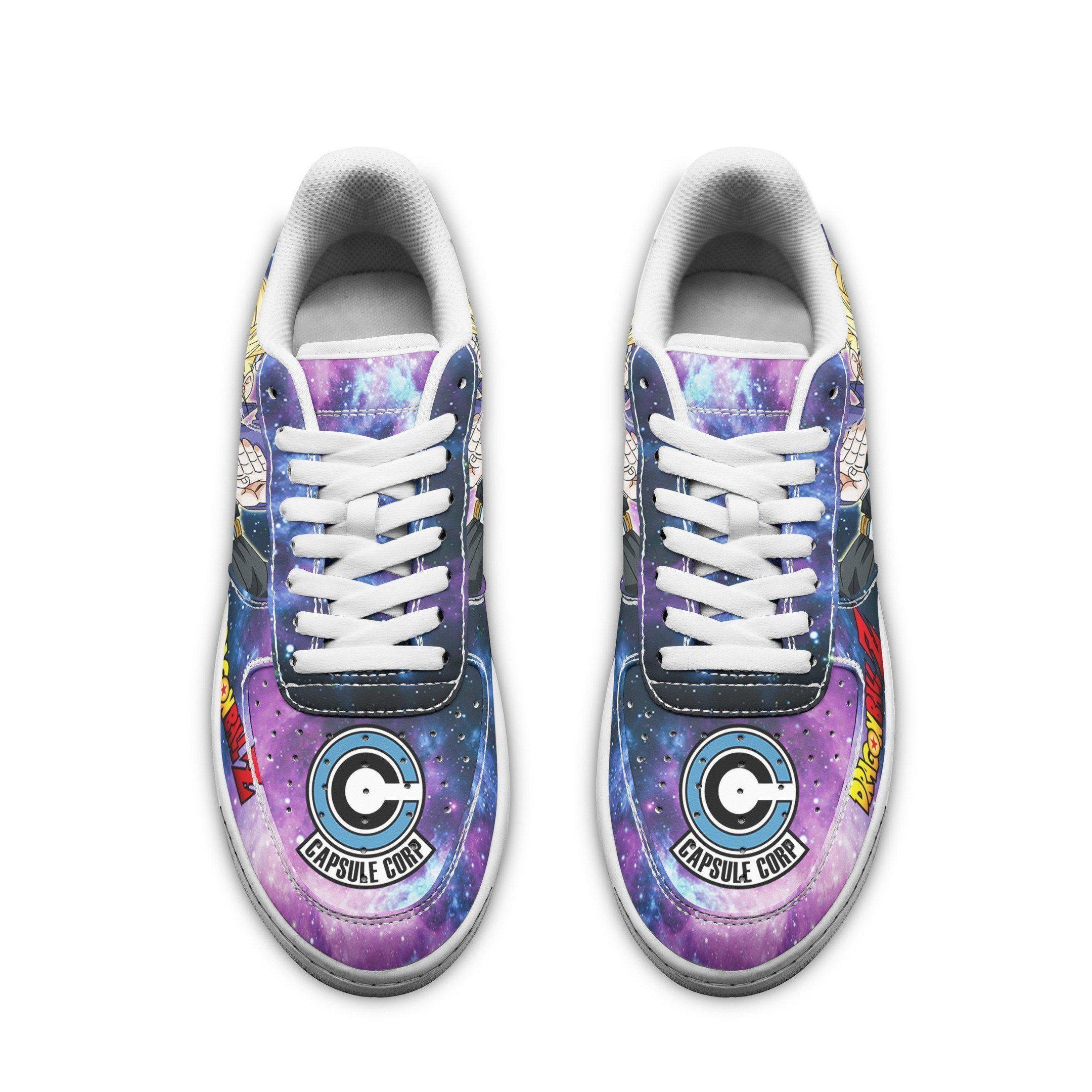 Future Trunks Air Sneakers Galaxy Custom Anime Dragon Ball Shoes