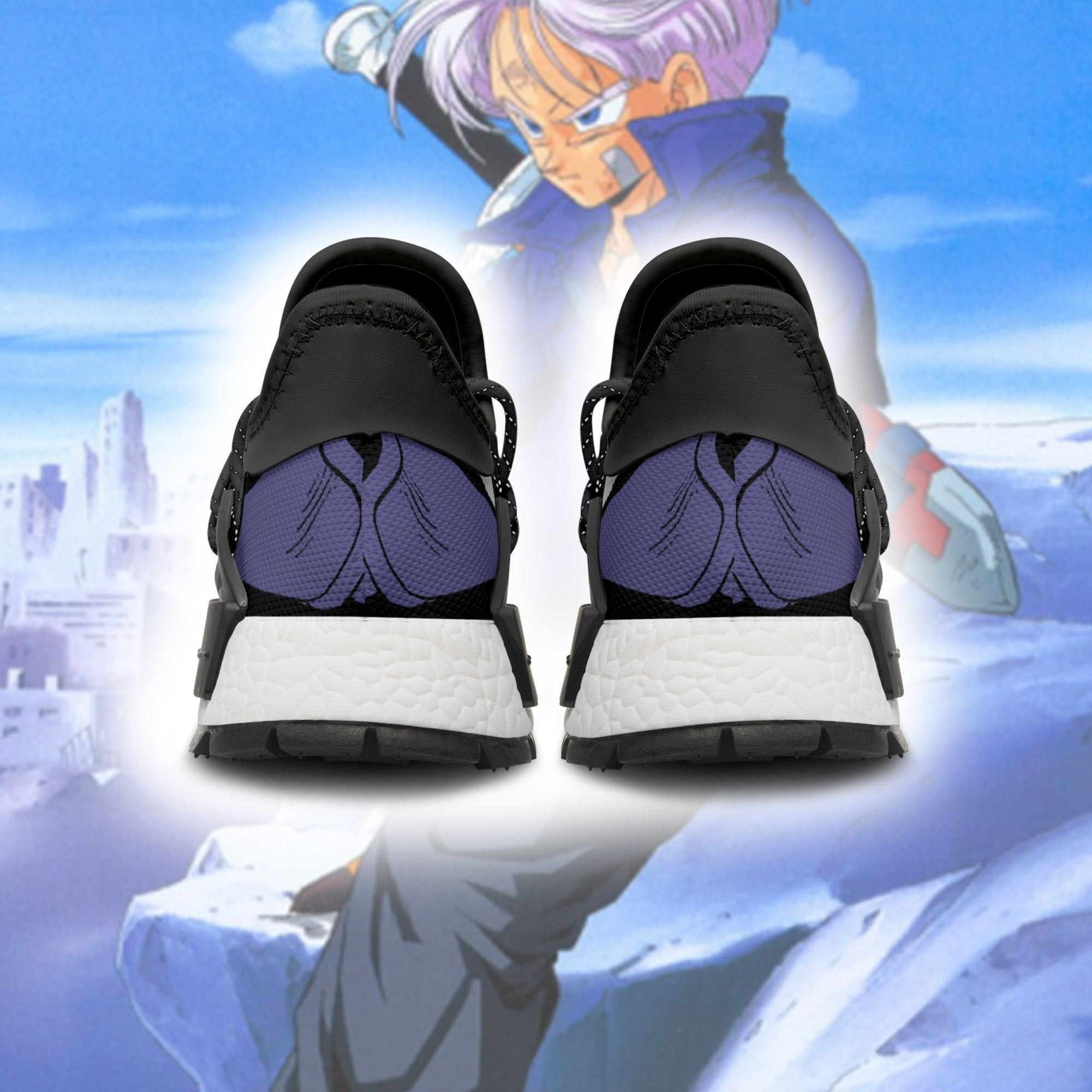 Future Trunks Shoes Capsule Dragon Ball Anime Sneakers, NMD Shoes