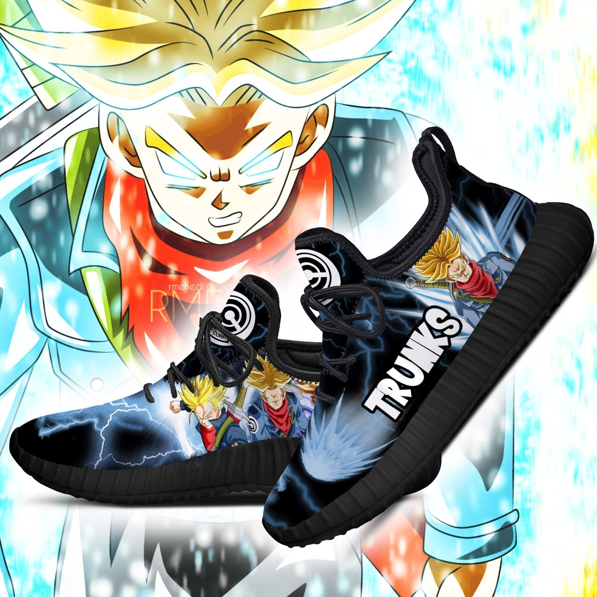 Future Trunks SSJ Reze Shoes Dragon Ball Anime Shoes Fan Gift