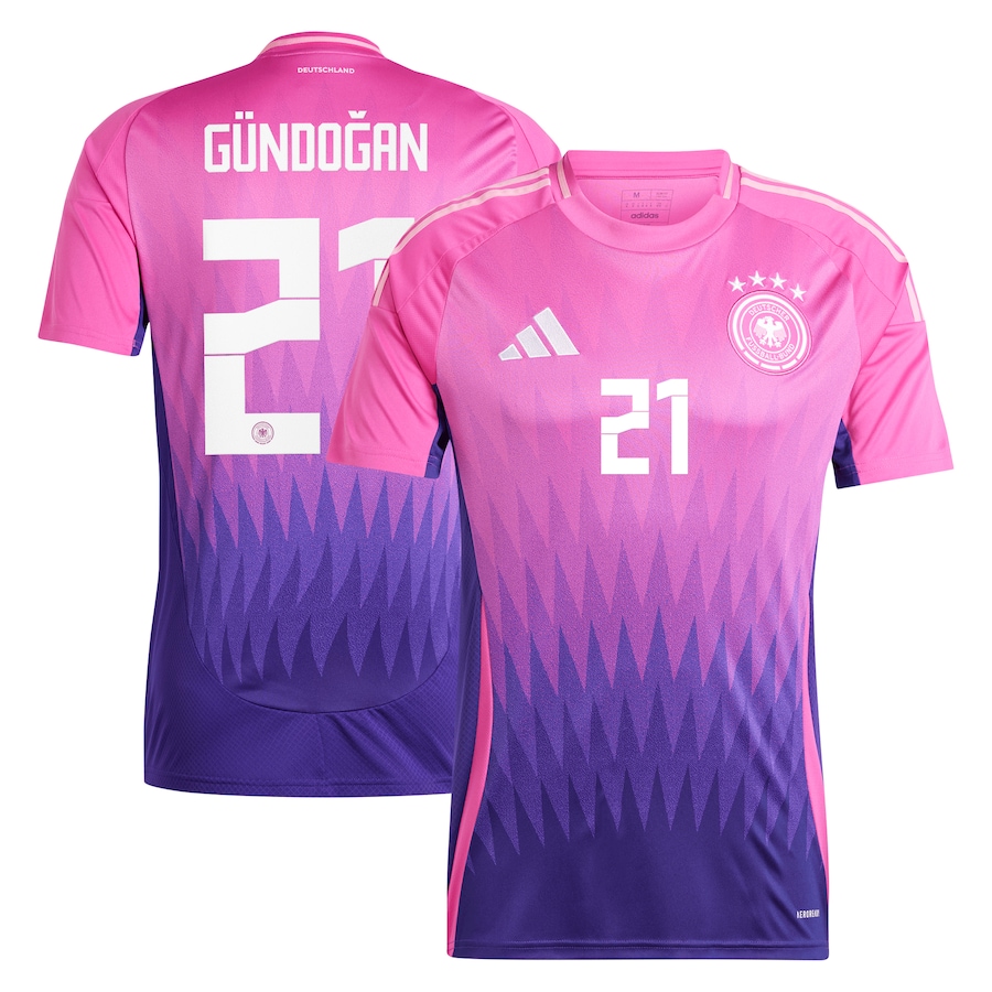 Gündoğan Men's Germany 2024 Stadium Away Soccer Jersey