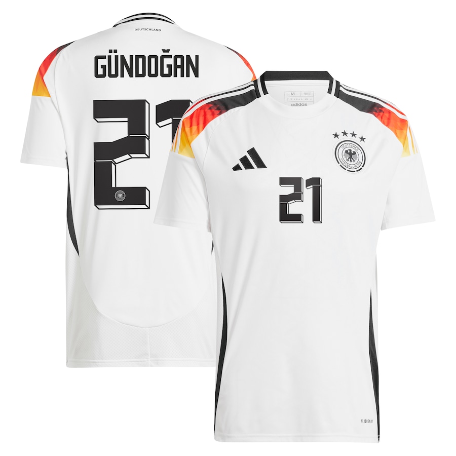 Gündoğan Men's Germany 2024 Stadium Home Soccer Jersey