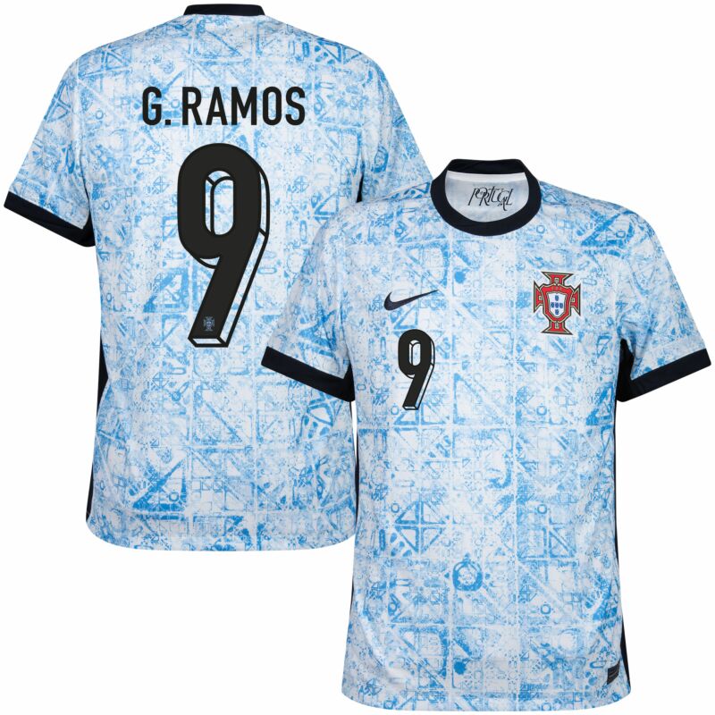 G.Ramos Men's Portugal 2024 Stadium Away Soccer Jersey
