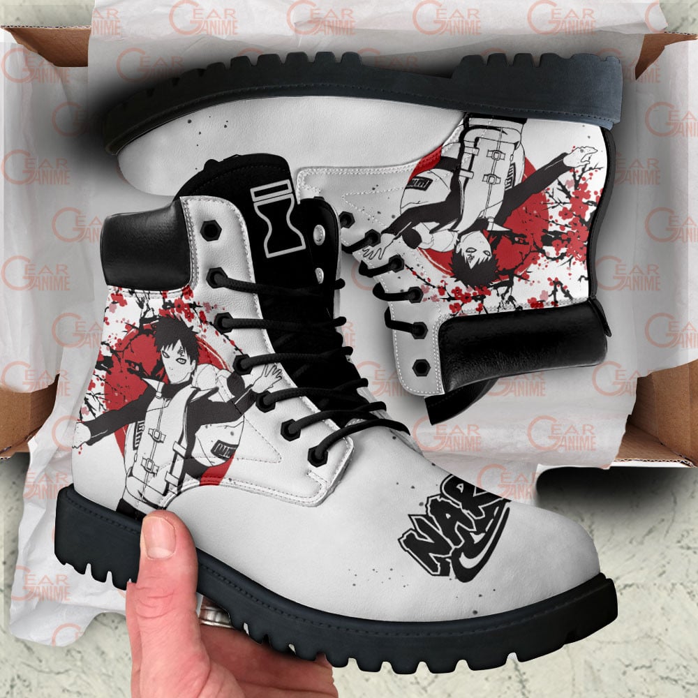 Gaara Boots Anime Custom Shoes Japan Style