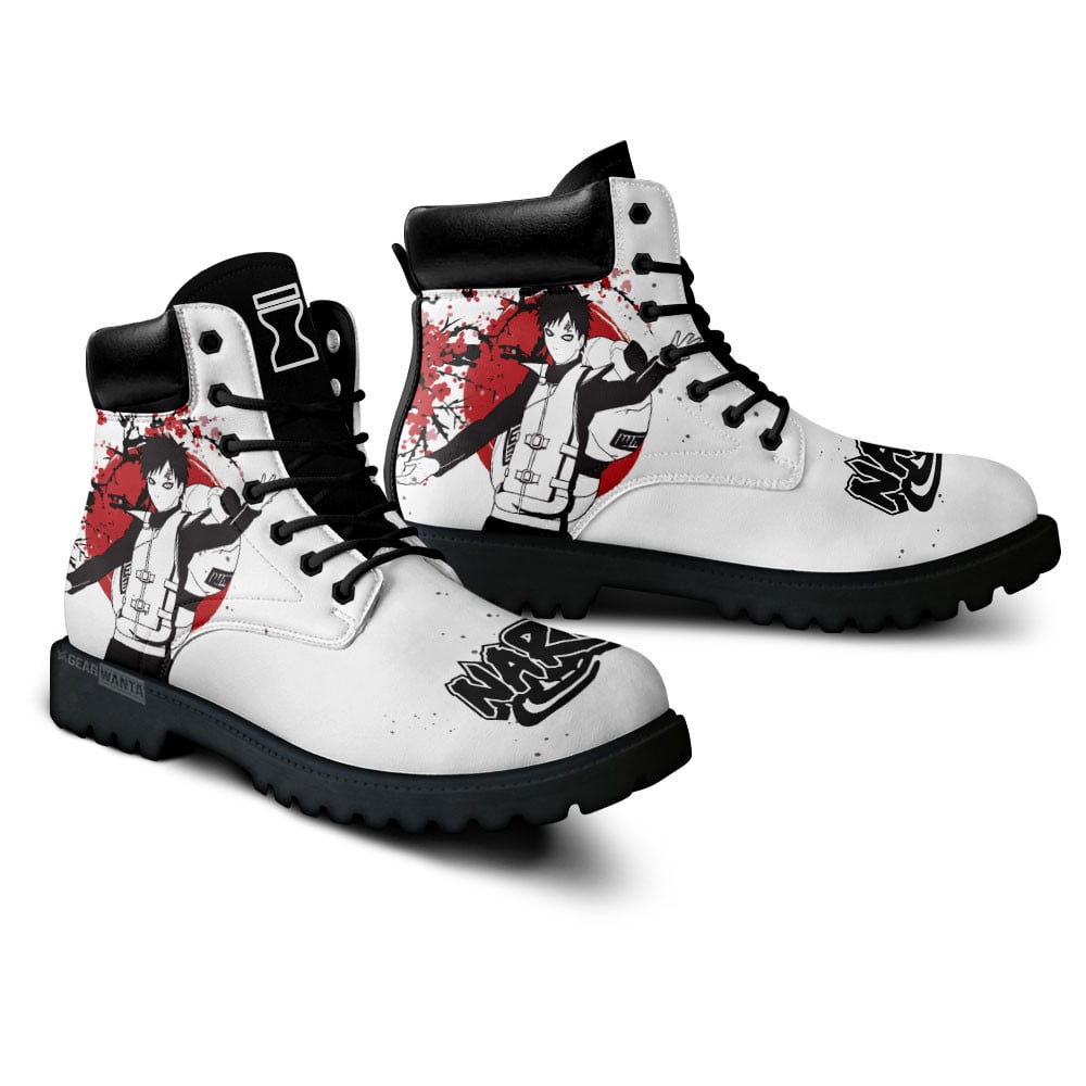 Gaara Boots Anime Custom Shoes Japan Style