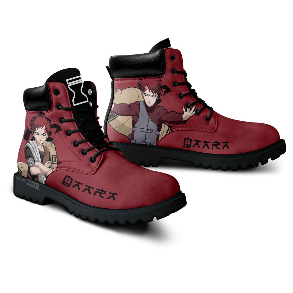 Gaara Boots Custom Shoes For Anime Fans