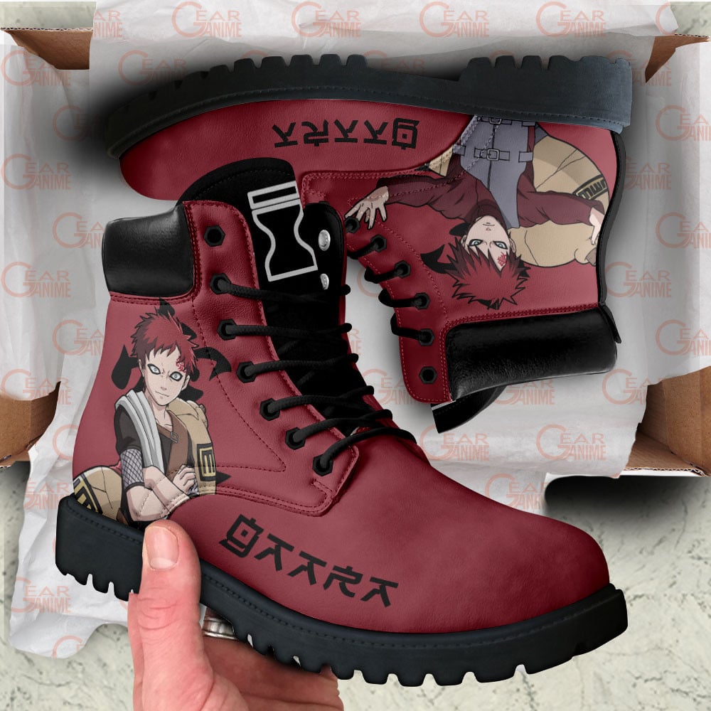 Gaara Boots Custom Shoes For Anime Fans
