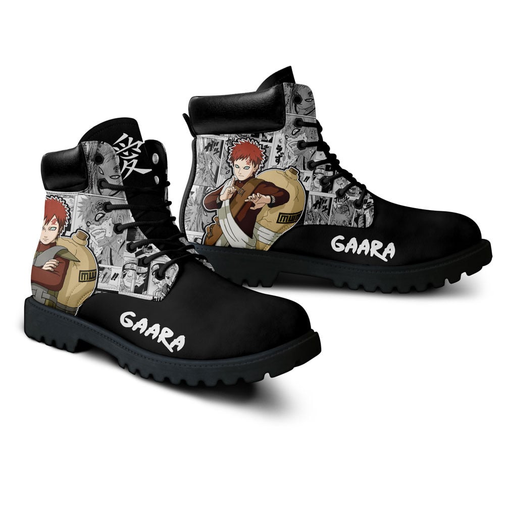 Gaara Boots Manga Anime Custom Shoes