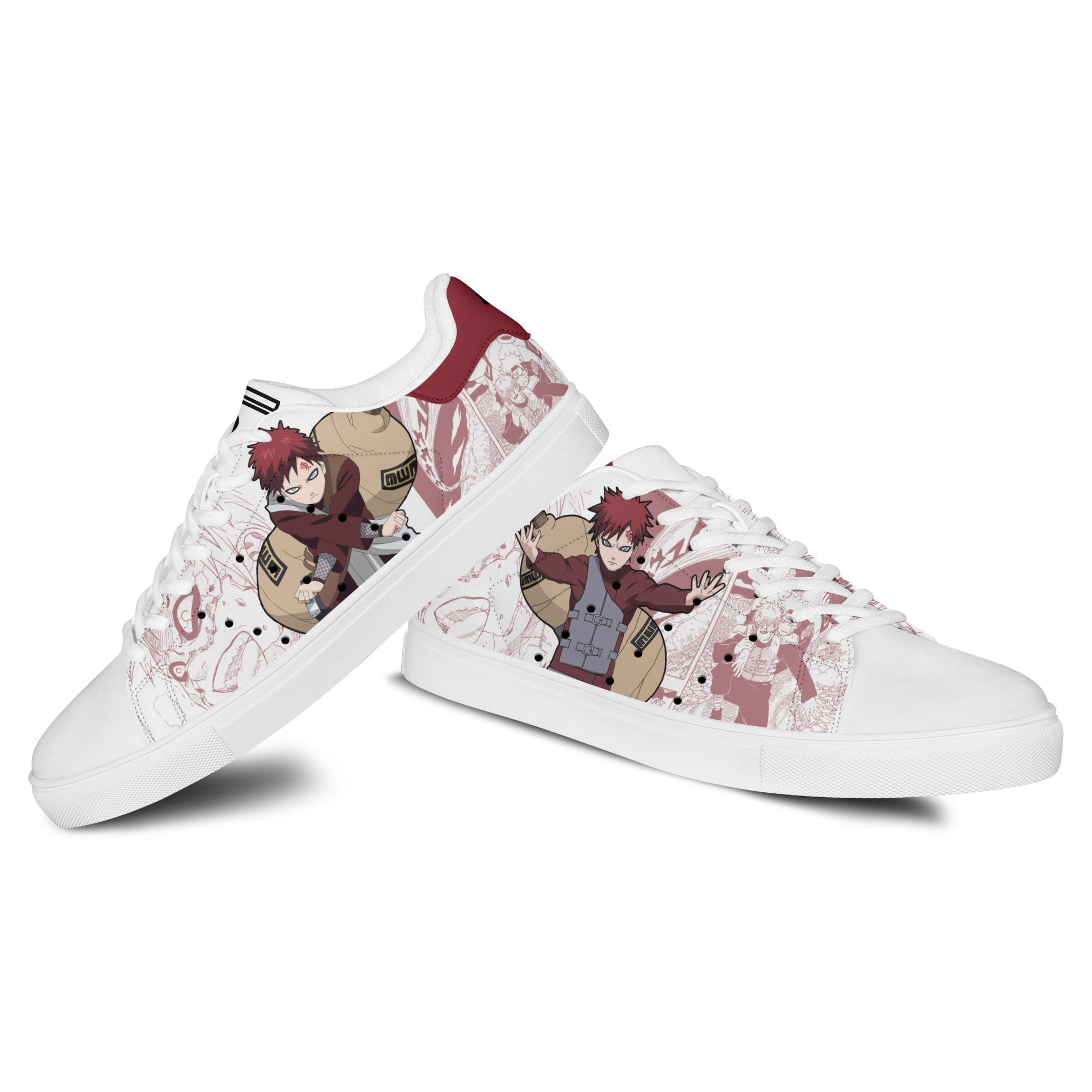 Gaara Skate Sneakers Custom NRT Anime Shoes