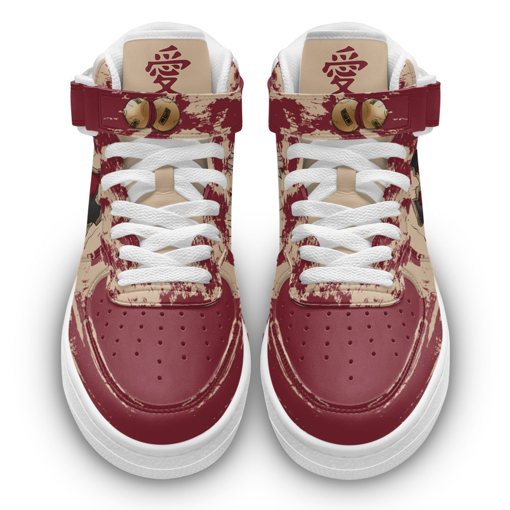 Gaara Skill Sneakers Air Mid Custom NRT Anime Shoes