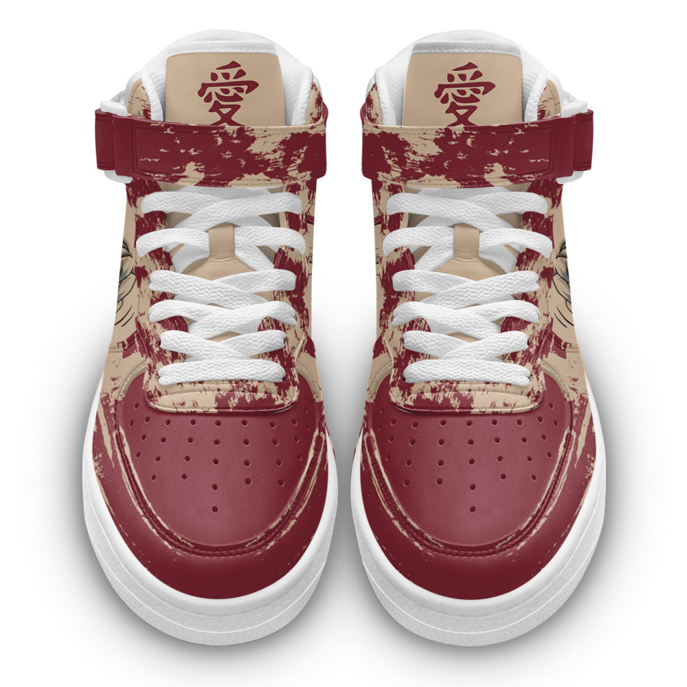 Gaara Skill Sneakers Air Mid Custom NRT Anime Shoes