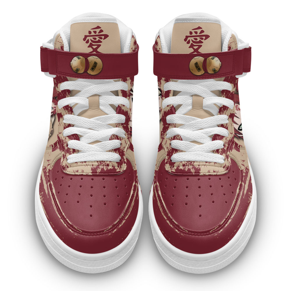Gaara Sneakers Air Mid Custom NRT Anime Shoes