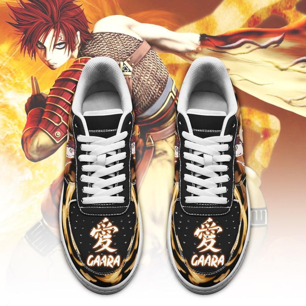 Gaara Sneakers Custom Anime Shoes Leather