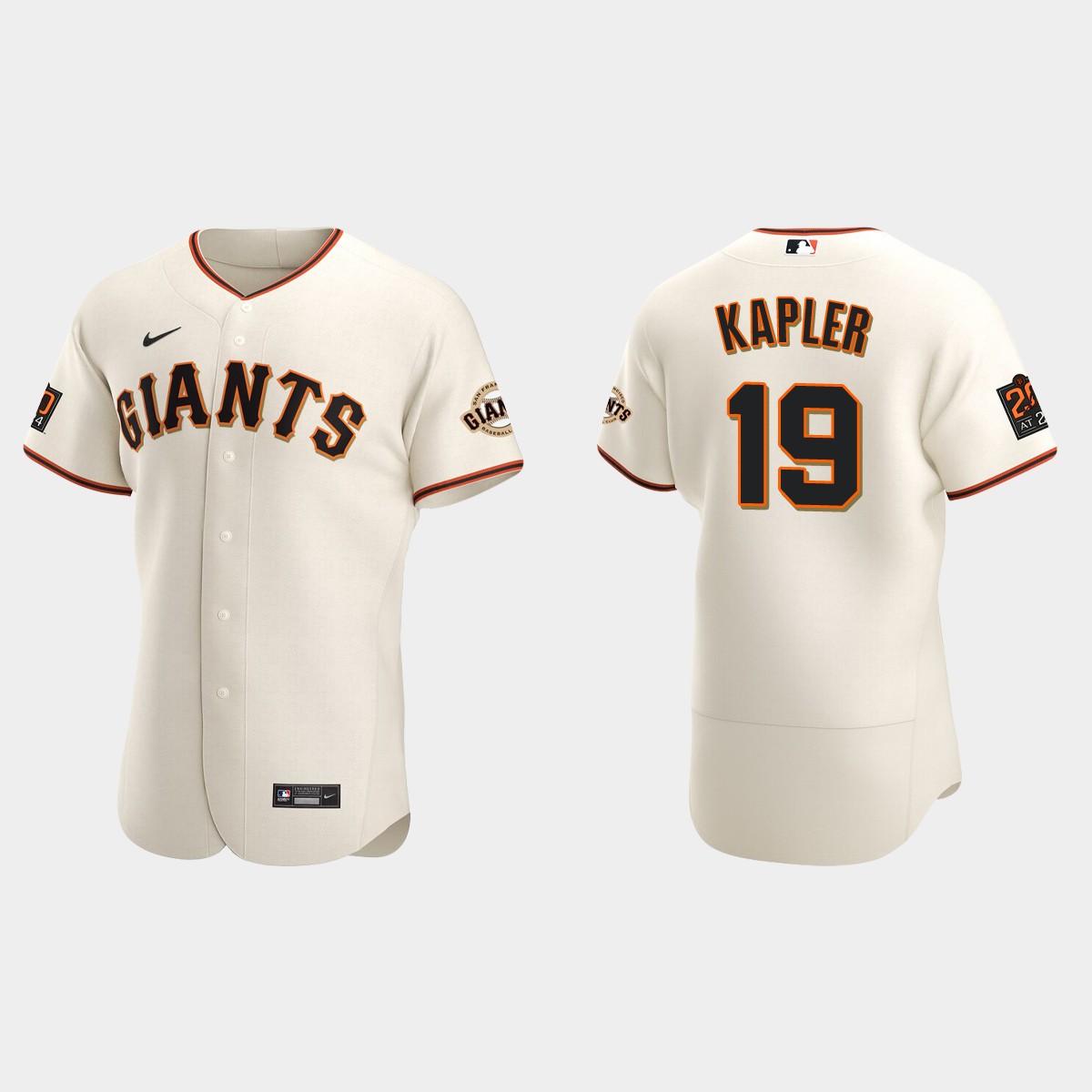 Gabe Kapler San Francisco Giants Home Jersey - Cream