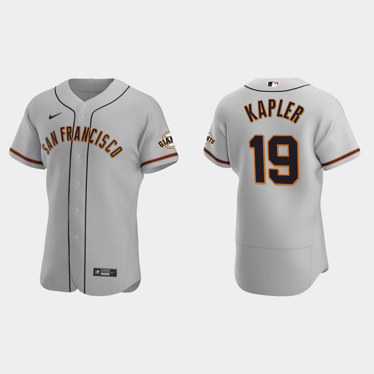 Gabe Kapler San Francisco Giants Road Jersey - Gray