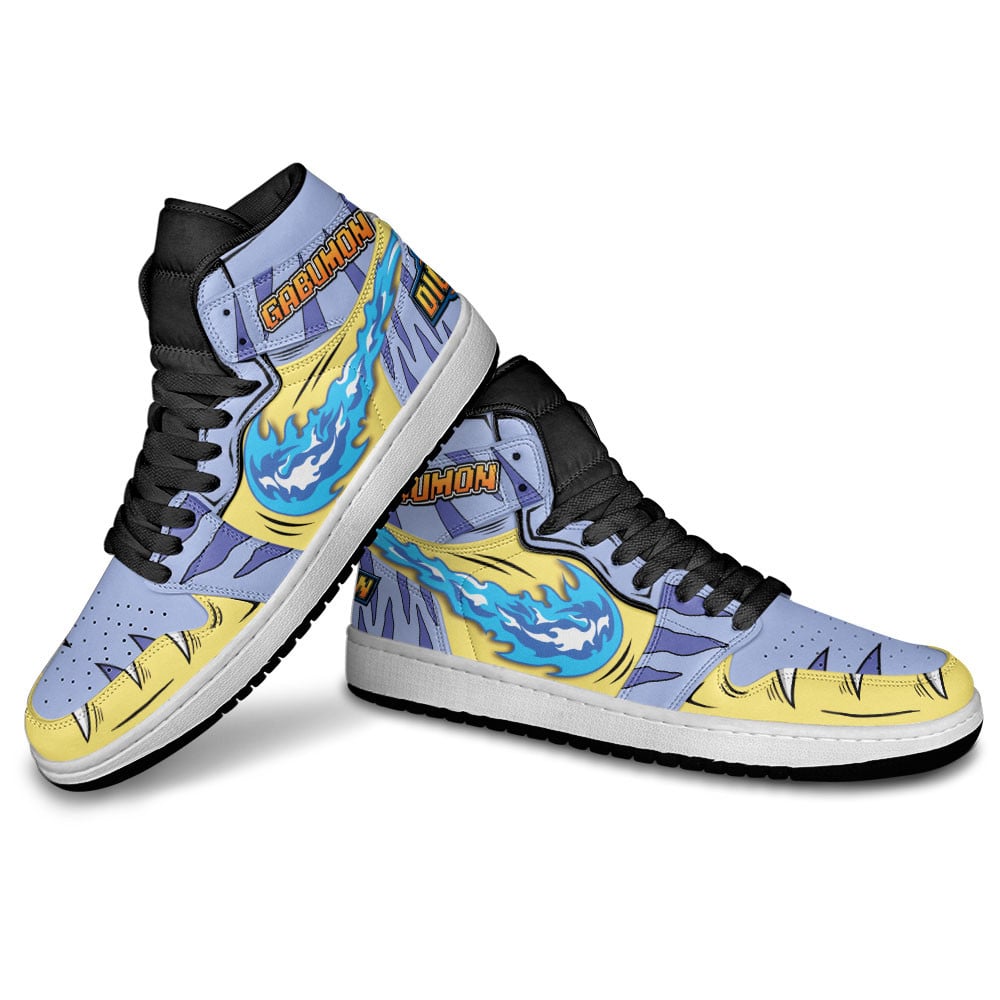 Gabumon Skill JD1s Sneakers Digimon Anime Shoes For Fans, Air Jordan Hightop