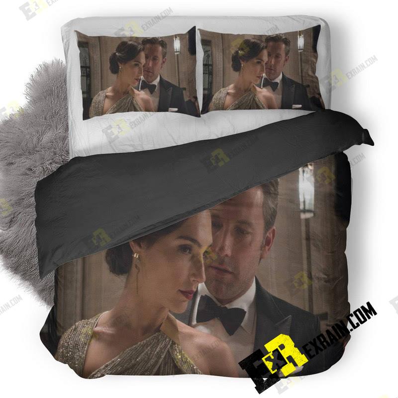 Gal Gadot And Ben Affleck In Batman V Superman 3D Customized Duvet Cover Bedding Set