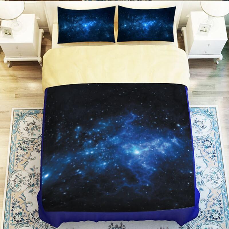 Galaxy Star 12 3D Customized Duvet Cover Bedding Set