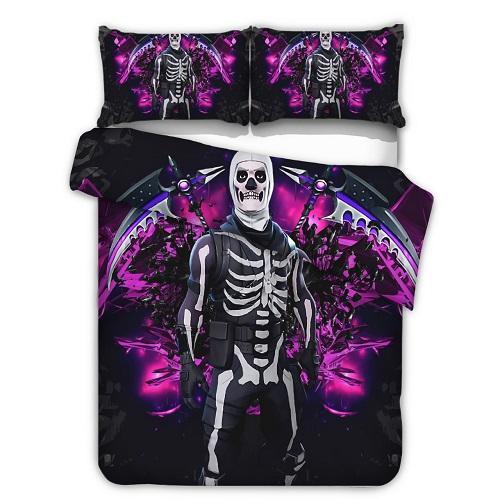 Galaxy Storm Shield Duvet Cover Bedding Set