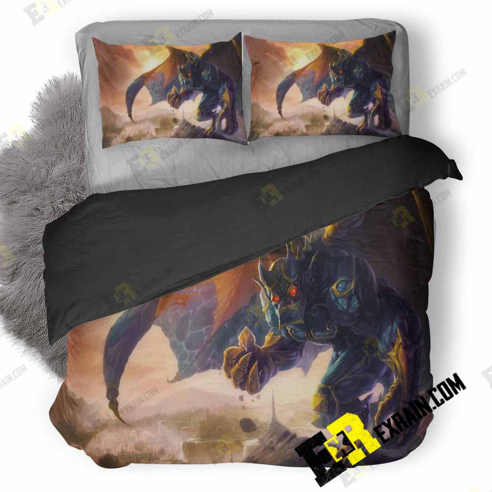 Galio League Of Legends 0L 3D Customized Duvet Cover Bedding Set