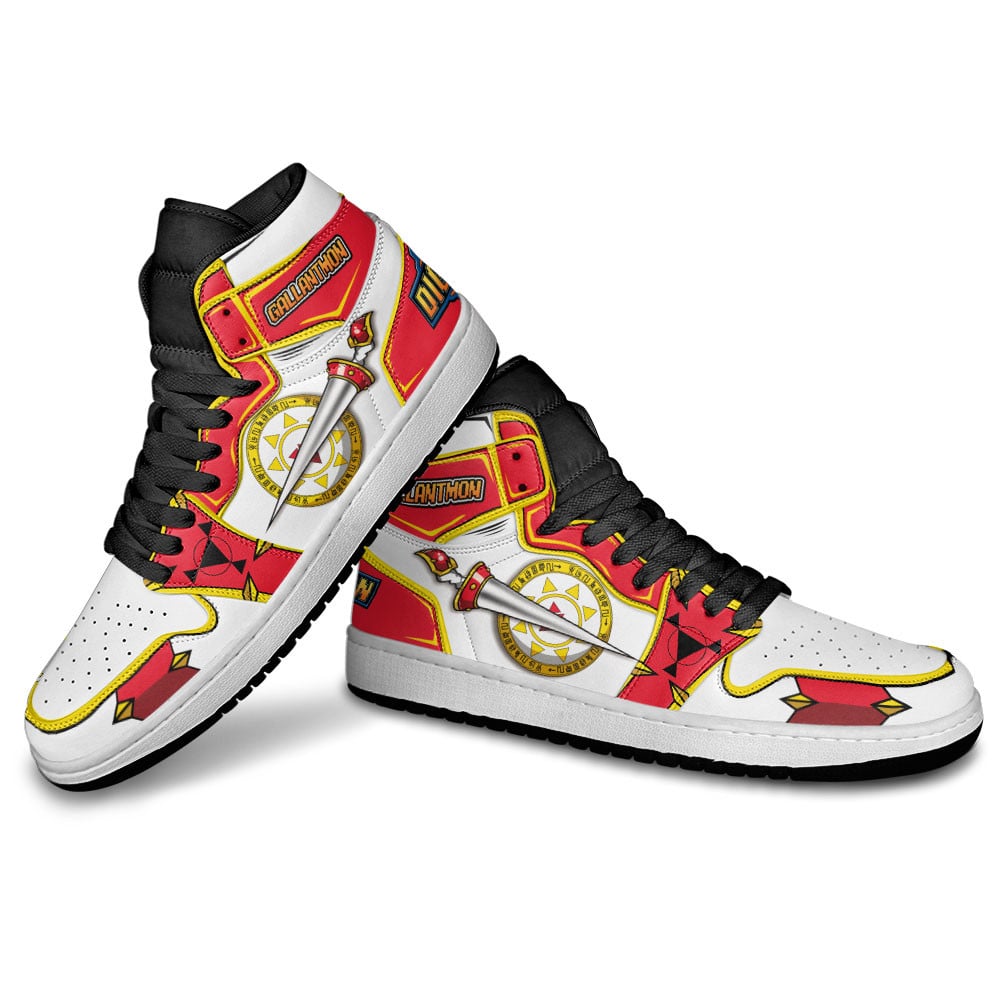 Gallantmon JD1s Sneakers Digimon Anime Shoes For Fans, Air Jordan Hightop