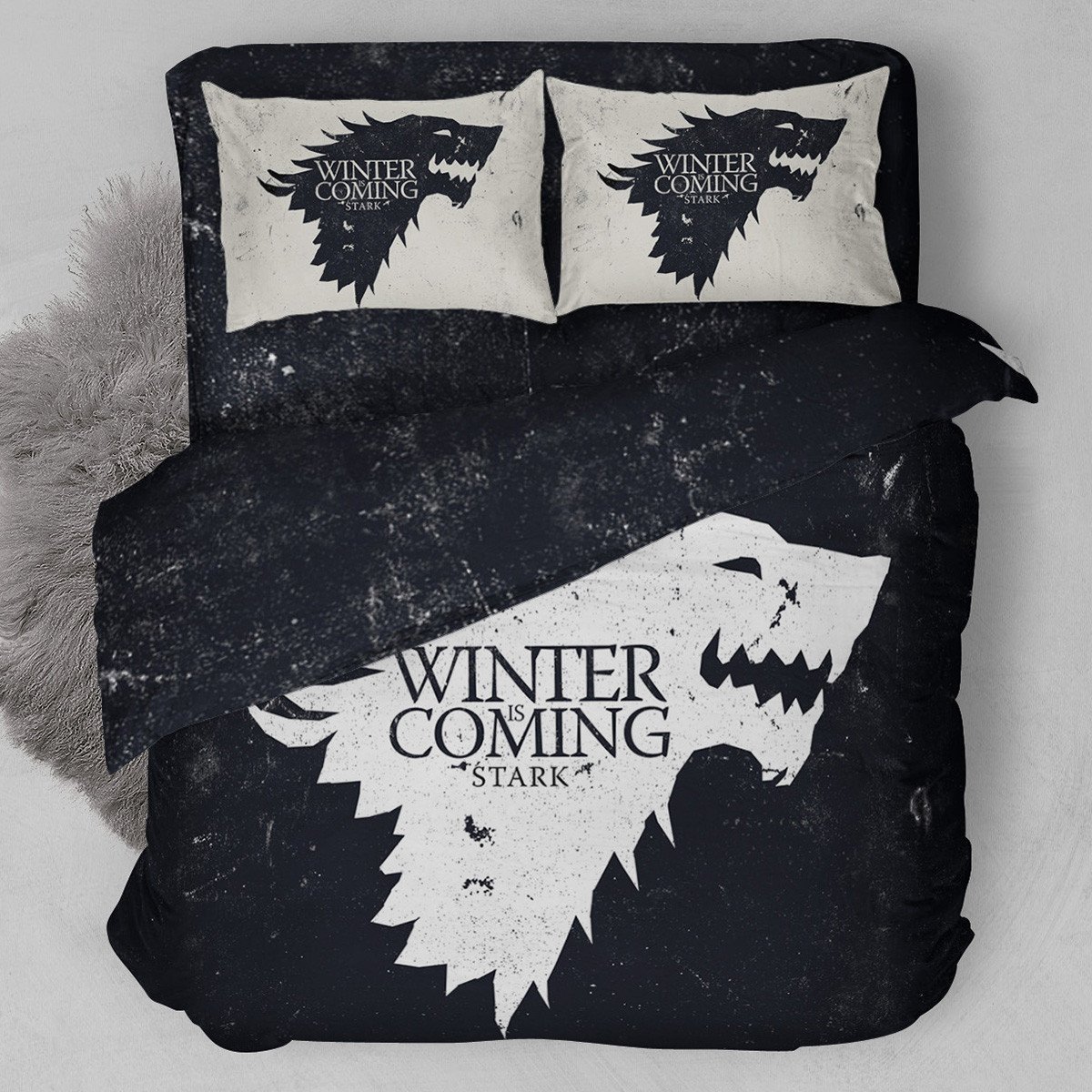Game Of Thrones-Winter Is Coming Duvet Cover Bedding Set