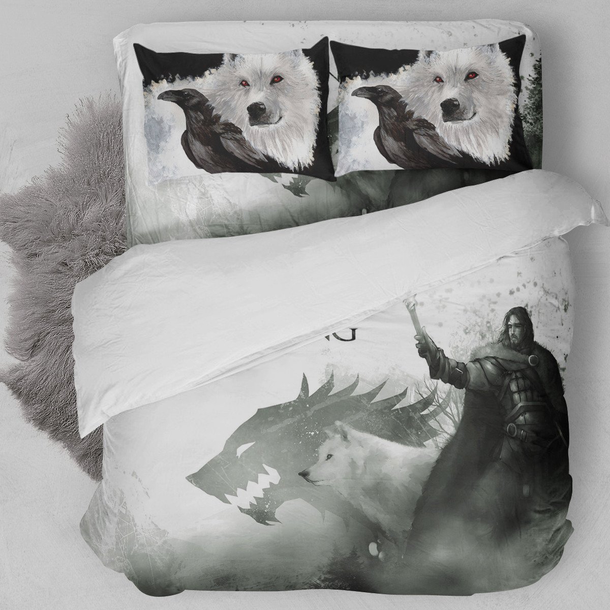 Game Of Thrones – Jon Snow Duvet Cover Bedding Set
