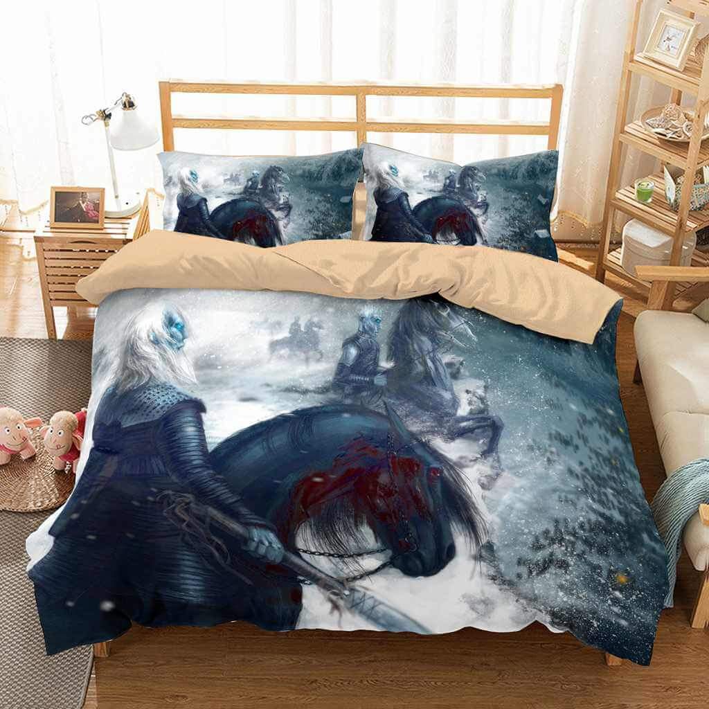 Game Of Thrones 10 3D Customized Duvet Cover Bedding Set